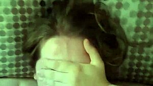 German teen blows huge cock craving cum in mouth