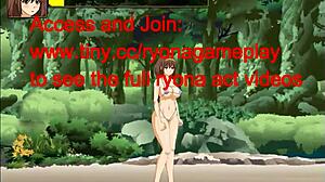 Pretty Bikini Anime Girl Gangbanged by Dozens of Men in BT Island Hentai Game Gameplay