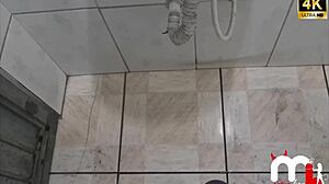  husband washes car while i fuck hot young stud in gas station bathroom 