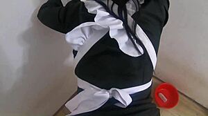 i adore this nun maid cosplay squirt compilation