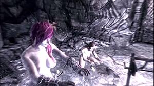 Erotic Redhead Footsmere Fingering Fantasy Turns into Lesbian Masturbation Feet Fetish Climax