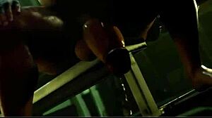 trans jessie suckin scarlets monster cock then cock dance jill workout wow!!