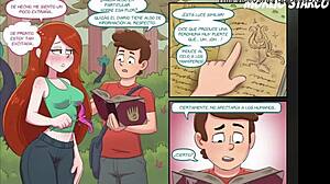 gravity falls comics wendy confesses to dipper in spanish