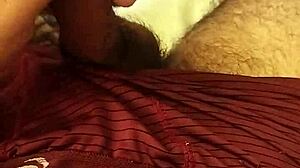 Skinny Brazilian Jerks Monster Cock to Moaning Orgasm