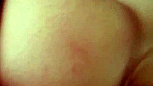 oiled horny big tit girl orgasms hard bent over doggystyle on sofa