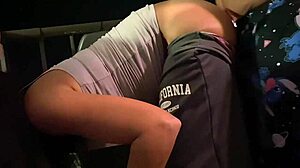 balcony vacation turns into wild sucking and hard fucking