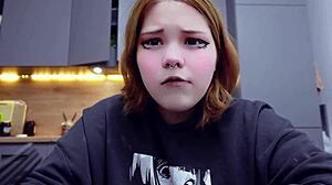 furiyssh chubby cutie devours in wild mukbang feast