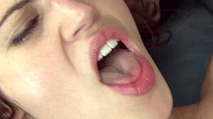 she rubbed my thick cum deep into her hairy black cock creampie pussy... damn