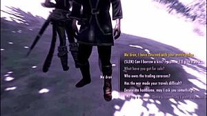 Yearning for Ysolda rips clothes in erotic lesbian fantasy scriptures