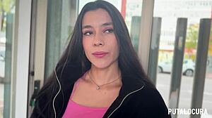 Torbe picks up skinny latina redhead with black hair and fucks her dirty hard