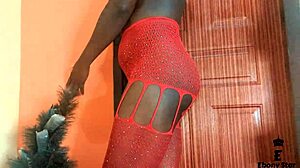 ebonystar rides cowgirl bent over dorm for huge creampie finish