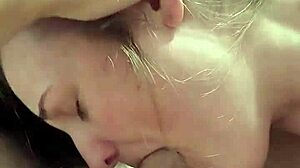 my young girlfriend and i share fun homemade amateur moments with friends