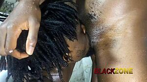 Stepmom's steamy shower sex beckons