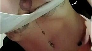 tanned redhead fitness babe big ass tits athletic tan lines return