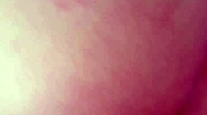 oiled horny big tit girl orgasms hard bent over doggystyle on sofa