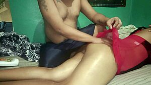  masseur spreads hot cream over mature big-ass cheating wife's curves 