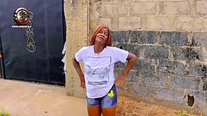 Ever wonder how that Abuja girl's squirting pussy takes my huge cock?