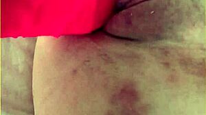 Wifey Shoves Massive 10 Inch Dildo Deep in Shaved Milf Pussy