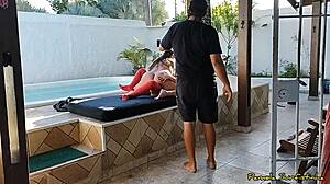 brazilian ninfeta double penetrated by two hung studs