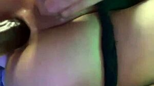 WATCH THIS TEEN STRETCHED BY DOUBLE DILDOS CLOSE UP INSANE!