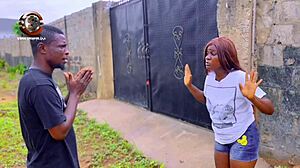 Ever wonder how that Abuja girl's squirting pussy takes my huge cock?