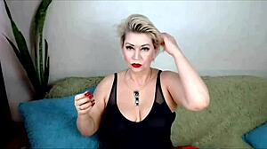 Hot RUSSIAN MILF Aimee CAM BITCH Fingers PUSSY Wild!