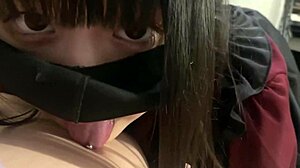 who can resist this japanese teen's sticky tongue licks and deepthroat blowjob before cumming hard in her tight mouth?