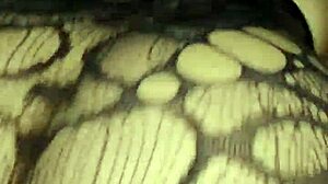 omg first time trying anal with my slutty filipina girlfriend in fishnets she's huge ass and natural tits bouncing everywhere