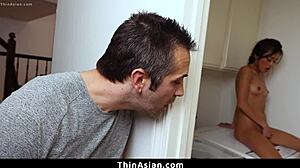 asian teen caught with toy gets rough punishment