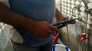 hot tamil wife teases husband with banana blowjob in dorm before wet ripping clothes sex