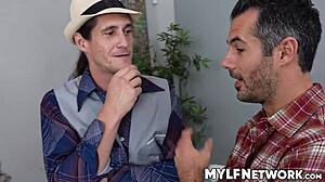 Taco drops in on Tony's place. Lauren mad but begs for monster cock creampie doggystyle anyway?