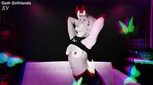 tattooed nali marie submits body for rough domination fuck