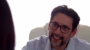 nicole doshi bends over for lawyer’s monster cock anal to claim her wealthy inheritance