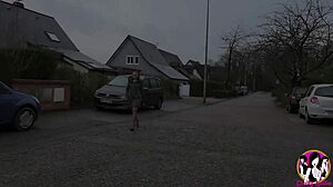 damn this bombass milf's huge ass takes monster cock outdoors