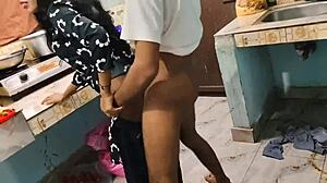 Desi Bhabhi's First Rough Fuck by Devar in Costume
