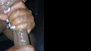 Darkchocolatebarbie's Super Sloppy Blowjob Steals Soul