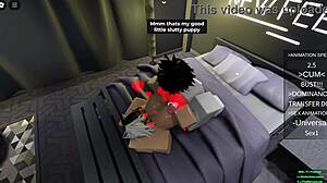 does roblox puppygirl beg master to breed her tight hole?