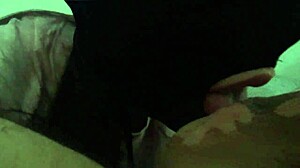 Married SLUT hides face for SLOPPY HEAD to keep affair secret