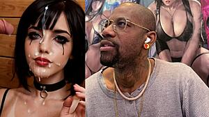 ever ridden a tight bald teen pussy before? watch her face get cum drenched outdoors!