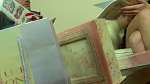 Brunette Fuck Doll Takes Brutal Anal Pounding Deep