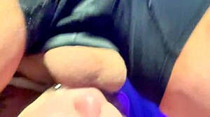 Extreme POV Face Fucking! Blonde Gags on Huge Cock for Throatpie Cumshot!