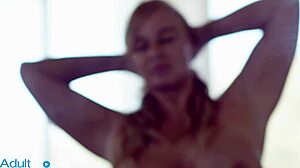 Hey bombshell milfs, watch these classy blondes finger juicy shaved pussies wet