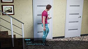 Milfs of sunville part 23 college coed milf titty fucks monster cock before cumshot in kitchen