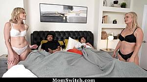 Slimthick Vic and Lindsey Lakes chill with stepsons momswitch