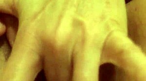 Italian milf bitch spreads hairy pussy fingers dirty while moaning european style