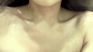 sweet petite princess in underwear feels so horny and plays solo