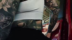 Milf's Massive Gym Booty Shakes Hard