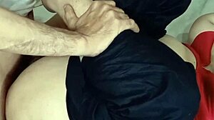 step brother can't stop fucking indian step sister's hairy pussy missionary watching swinging boobs armpits