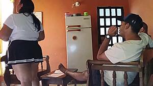 I'm Horny Teacher Fucked Hard By Two Students