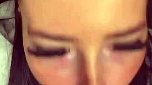 Wanna see this horny british teen squirt from solo toy play?